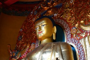 Buddha statue at Norbulingka