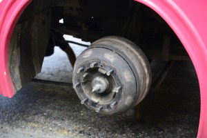 cracked brake drum