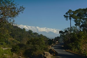 On the way to Dharamsala
