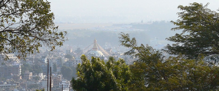 Boudha stupa from Kopan