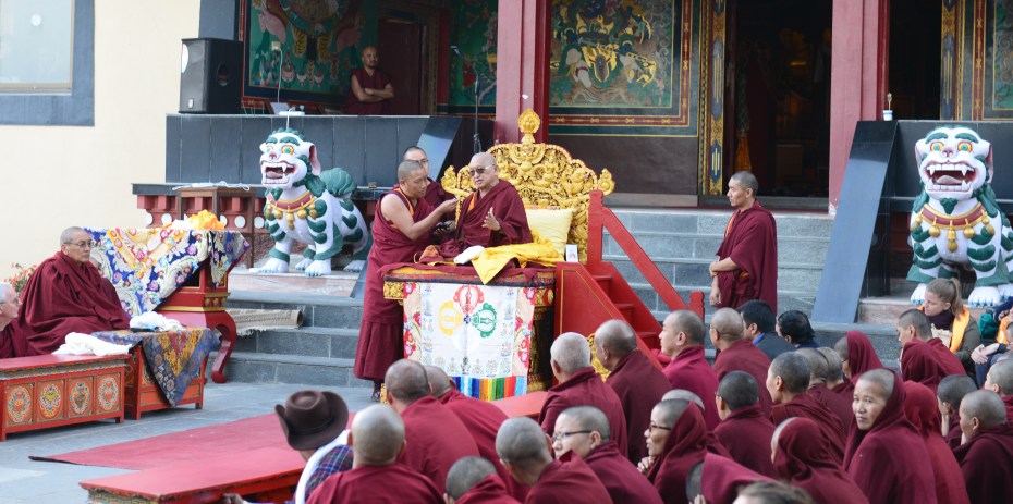 Lama Zopa on his birthday