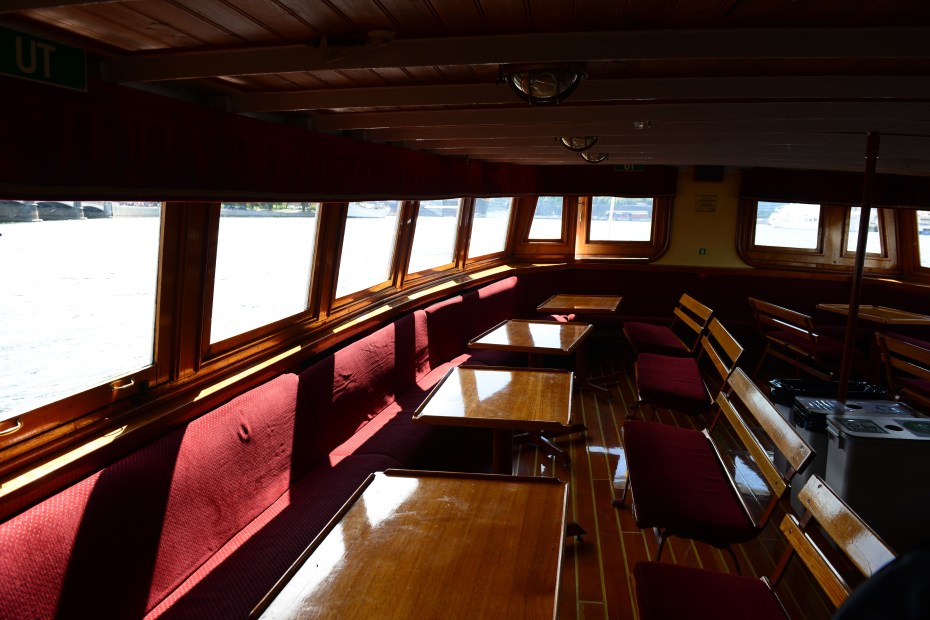 inside steam boat