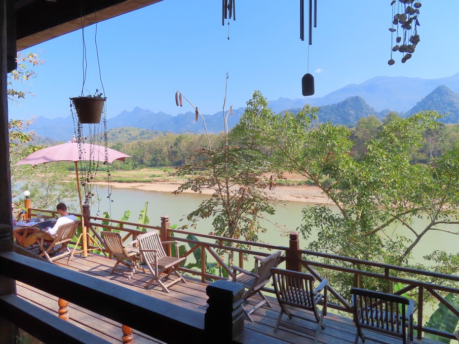 view from restaurant Lao Spirit